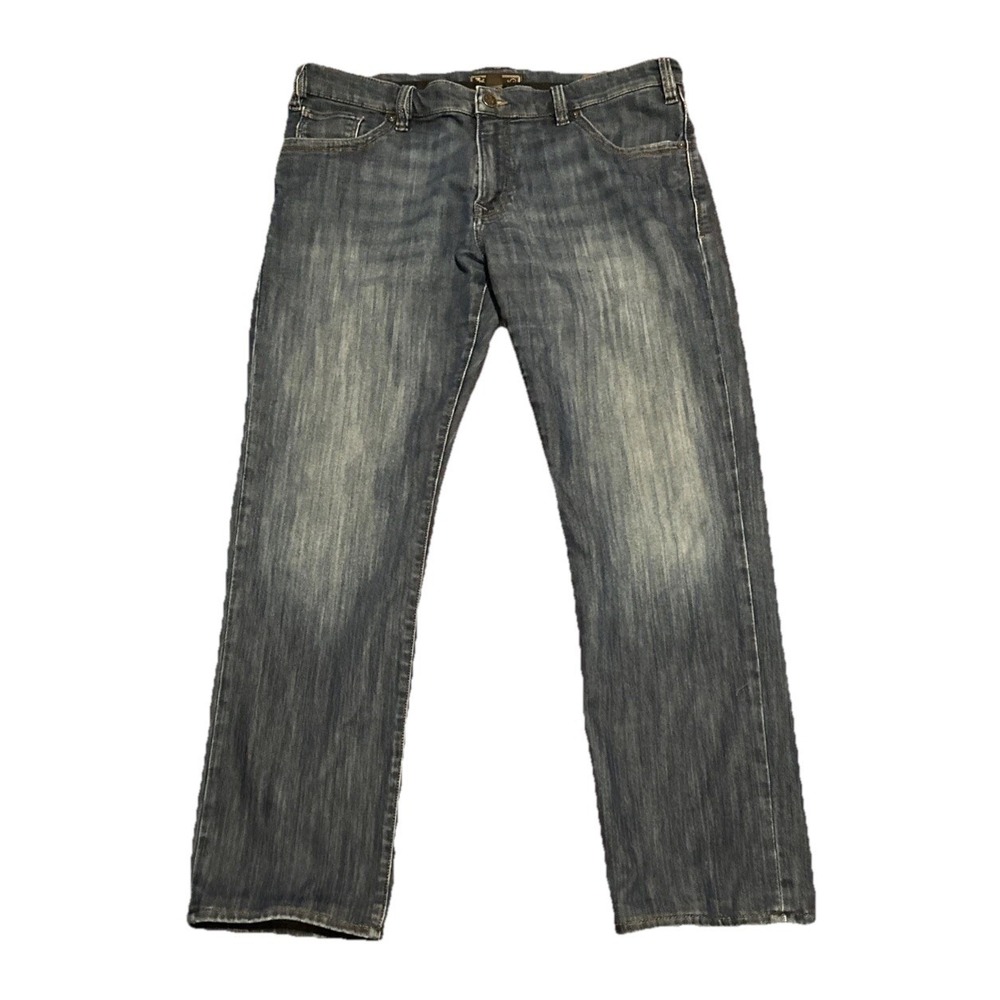 34 Heritage Men's 38x34 (38/30 Actual Sz) Courage Mid Rise Straight Leg Jeans